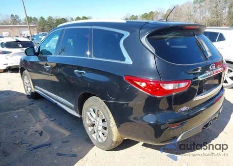 2013 Infiniti Jx35 from USA, damaged, VIN 5N1AL0MM5DC330015